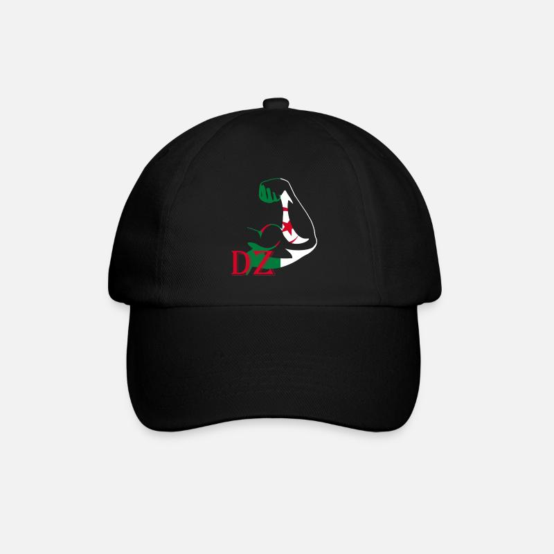 Algérie en force - Casquette classique - noir/noir
