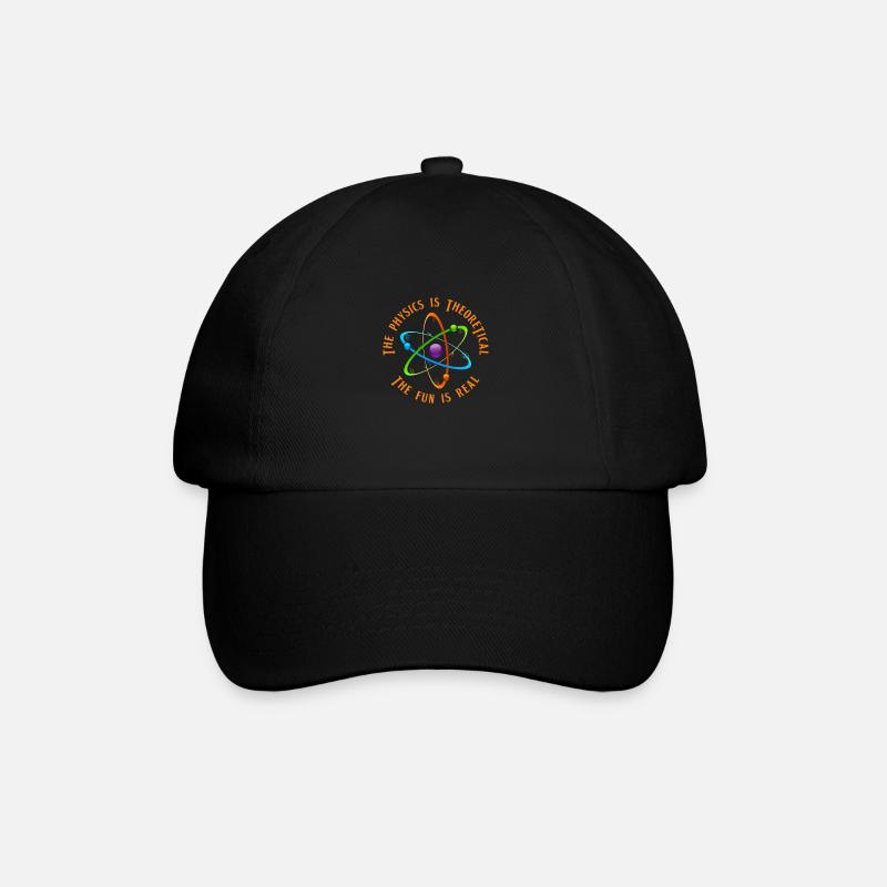 Physik Physiker - Baseballkappe - Schwarz/Schwarz