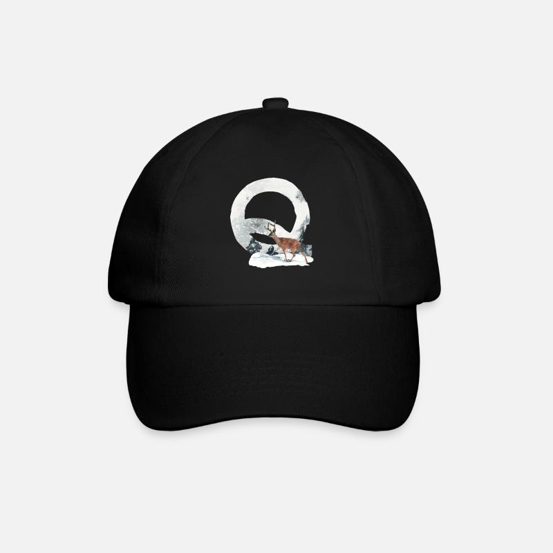 Q – caractère décoratif – hiver - Casquette classique - noir/noir