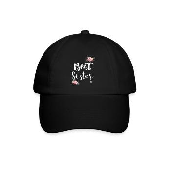 Best Sister - Baseball Cap - black/black - Front