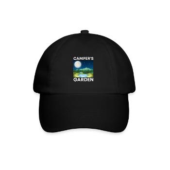 Campers Garden - Baseball Cap - black/black - Front
