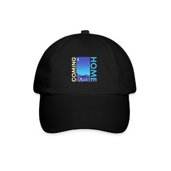 Retour à la maison bicolore - Casquette classique - noir/noir - Devant