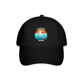 Floorball, Floorball, Hockey sur gazon, Hockey en salle - Casquette classique - noir/noir - Devant