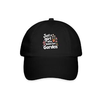 Gardener Garden Plants Gardening - Baseball Cap - black/black - Front