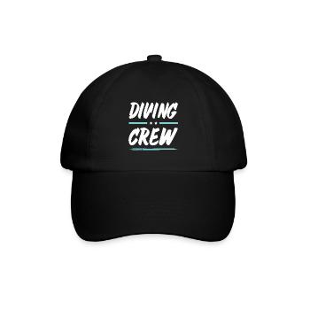 Diving Crew - Baseball Cap - black/black - Front