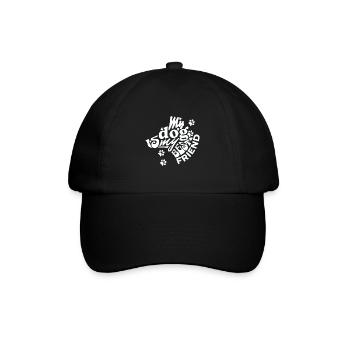Mon meilleur ami N°1 - Casquette classique - noir/noir - Devant
