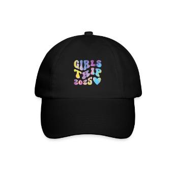 Week-end Filles Femmes Filles Voyage 2025 - Casquette classique - noir/noir - Devant