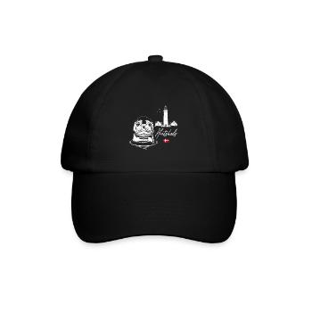 Phoque Danemark Berger Cou Animaux Vacances Wilsigns - Casquette classique - noir/noir - Devant