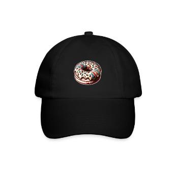 Doughnut - Baseball Cap - black/black - Front