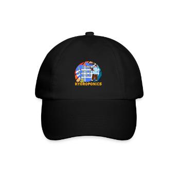 Hydroponics - Baseball Cap - black/black - Front