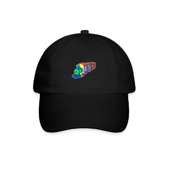 Chemin de fer à vapeur enfants - Casquette classique - noir/noir - Devant