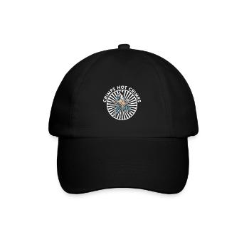Escalade Alpinisme Grimpeurs - Casquette classique - noir/noir - Devant