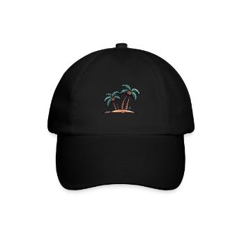 Île Palm - Casquette classique - noir/noir - Devant
