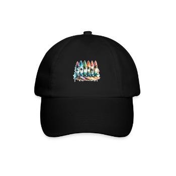 Surfeurs - Casquette classique - noir/noir - Devant