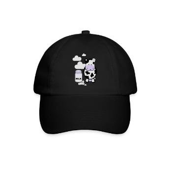 kuh milk - Casquette classique - noir/noir - Devant