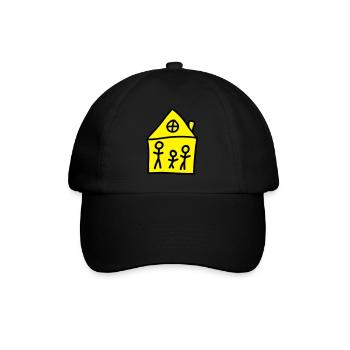 Maison de famille - Casquette classique - noir/noir - Devant