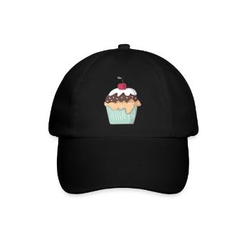 Cupcake - Casquette classique - noir/noir - Devant