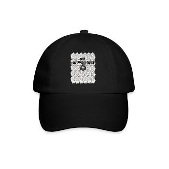 brebis galeuse - Casquette classique - noir/noir - Devant
