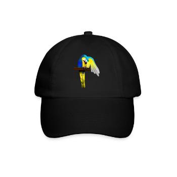 Perroquet - Casquette classique - noir/noir - Devant