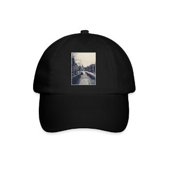 congelé amsterdam - Casquette classique - noir/noir - Devant