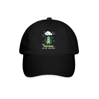 Unicorn - I'll rock you - Baseball Cap - black/black - Front