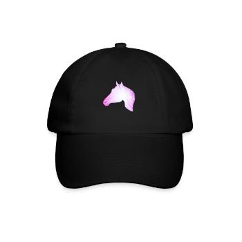 Chevaux sauvages cheval sauvage monte haras cadeau cavalier - Casquette classique - noir/noir - Devant