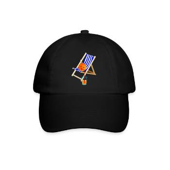 enjoyment - Baseball Cap - black/black - Front