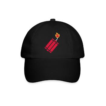 Bombe dynamite - Casquette classique - noir/noir - Devant