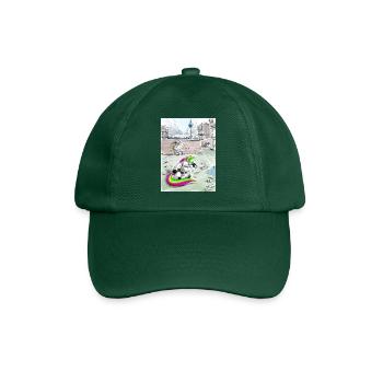🦄 Asi-Einhorn Berlin Kreuzberg - Casquette classique - vert bouteille - Devant