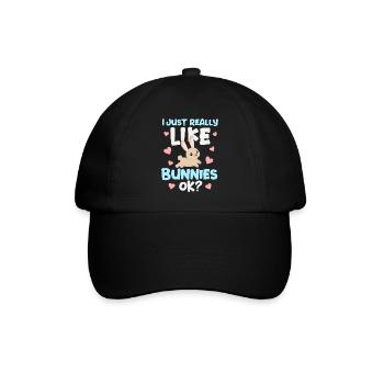 Rabbit Rabbit - Baseball Cap - black/black - Front