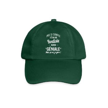 Bouliste - Casquette classique - vert bouteille - Devant