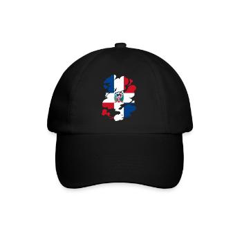 Dominican Republic Flag Dom Rep Flag Trip - Baseball Cap - black/black - Front