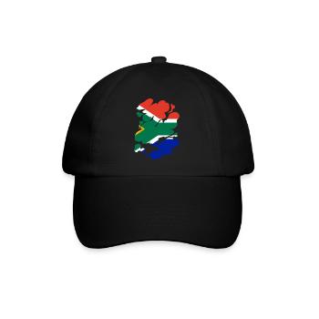 Afrique du Sud Drapeau Afrique Afrique Afrique du Sud - Casquette classique - noir/noir - Devant