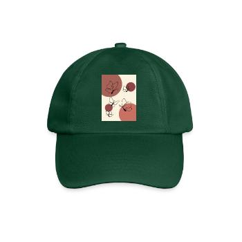 Papillon - Casquette classique - vert bouteille - Devant