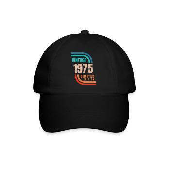 édition limitée millésime 1975 - Casquette classique - noir/noir - Devant
