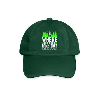 Disc Golf Disc Golfer - Baseball Cap - bottle green - Front