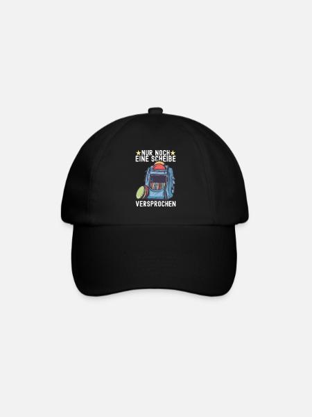 Disc Golf Disc Golfer - Baseballkappe - Schwarz/Schwarz