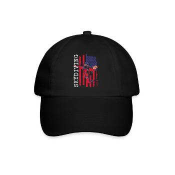 Parapente Parapente Deltaplane Jump - Casquette classique - noir/noir - Devant