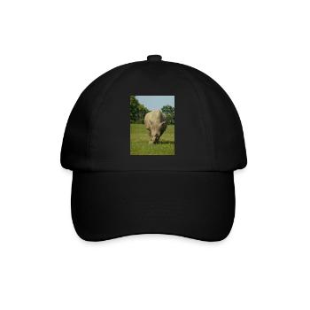 Rhino - Baseball Cap - black/black - Front
