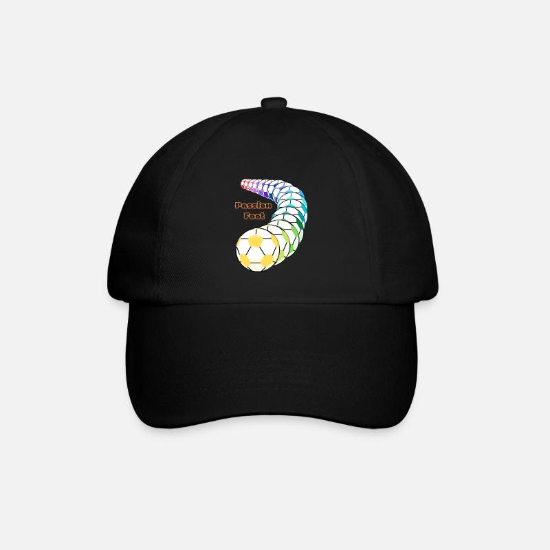 Passion foot - Casquette classique - noir/noir