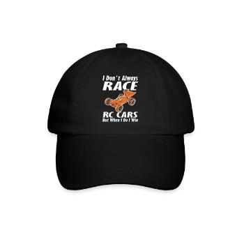 RC Car - Ferngesteuertes Auto - Baseballkappe - Schwarz/Schwarz - Vorne