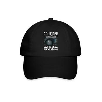 Photographer Photography - Baseball Cap - black/black - Front