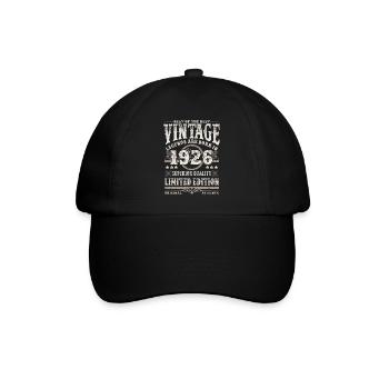 Legends are born in 1926 - Baseball Cap - black/black - Front