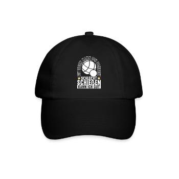 Boule Boulespieler - Baseballkappe - Schwarz/Schwarz - Vorne
