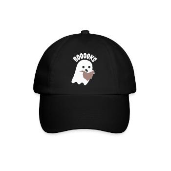 Booooks - Baseballkappe - Schwarz/Schwarz - Vorne