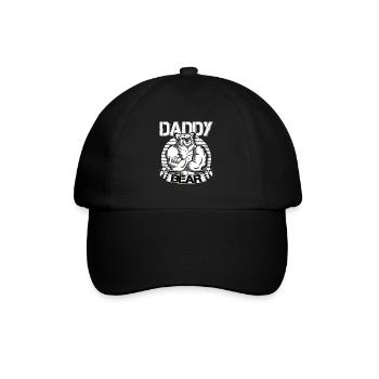 Daddy Bear - Baseball Cap - black/black - Front