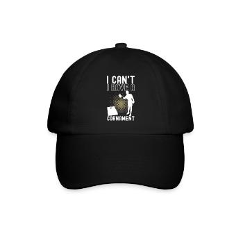 Cornhole Player Cornhole Board - Baseball Cap - black/black - Front