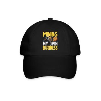 Gold Diggers Gold Mining - Baseball Cap - black/black - Front