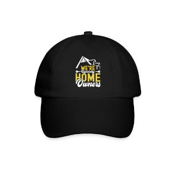 Achat d’une maison pour les propriétaires - Casquette classique - noir/noir - Devant