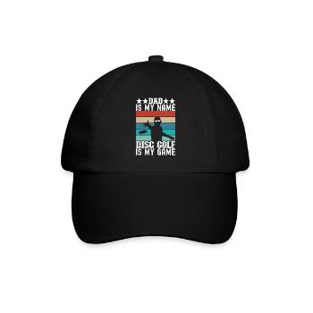 Disc Golf Disc Golfer - Baseball Cap - black/black - Front
